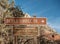 Devil`s Bridge Trail, sign,Sedona, Arizona