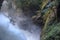 Devil`s Cauldron waterfall. Banos. Ecuador