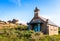 The Devil`s chapel on the Pink Granite Coast in northern Brittany, France