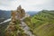 Devil`s Finger Rock. Mountain Altai.