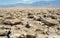 Devil& x27;s Golf Course, deserted view in Death Valley, USA