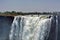 Devil`s Pool at the head of Victoria Falls