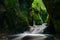 Devil`s Pulpit in the Finnish Glen, Scotland