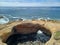 Devil's Punchbowl Newport Oregon natural rock formation