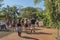 DevilÂ´s Throat Entrance at Iguazu Park in Argentina