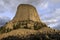 Devil\'s Tower in North Eastern Wyoming