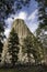 Devil\'s Tower in North Eastern Wyoming