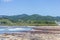 Devil`s Washboard coastline and beach in Aoshima island, Miyazak