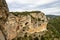 Devil`s Window. Natural viewpoint on the bank of the river Jucar. Villalba de la Sierra, Cuenca, Spain