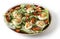Deviled egg salad from a above
