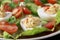 Deviled egg salad macro