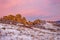 Devils Backbone rock formation