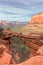 Devils Bridge,north side of Capital Butte, Sedona, Arizona,