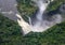 Devils Cataract at the famous Victoria Falls between Zambia and Zimbabwe