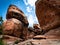 Devils Kitchen Rock formation in Colorado