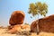 Devils marbles outback Australia granite boulders