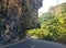 The devils nose, also known as `la nariz del diablo`, an famous rock figure or shape in the road from bogota to melgar in Colombia