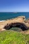 Devils Punch Bowl arch formation along the Oregon Pacific cost