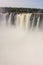 Devils Throat fall, in Iguazu river, Brazil Argentina border. Cataratas Iguacu