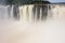 Devils Throat fall, in Iguazu river, Brazil Argentina border. Cataratas Iguacu