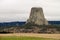 Devils Tower in Wyoming