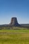 The Devils Tower in Wyoming