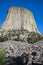 The Devils Tower in Wyoming