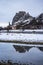 Devin Castle in Snowy Morning