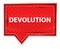 Devolution misty rose pink banner button