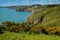 Devon coastline looking towards Slapton