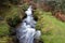 Devonport Leat, old channel carrying water, Dartmoor England.