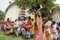 The devotees are celebrating Snnan Yatra [bathing festival]of sree Jaganaath.