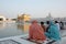 Devotees in the complex of Golden Temple, Amritsar
