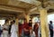 Devotees inside the famous Laxminath Temple in Jaisalmer