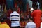 Devotees praying during Hungry Ghost Festival