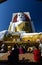 Devotees praying at Kyaikpun Pagoda. Bago. Myanmar