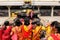 Devotees visit Kamakshi Amman Temple in Kanchipuram.