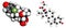 Dexamethasone glucocorticoid drug. Steroid drug with anti-inflammatory and immunosuppressant properties