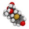 Dexamethasone glucocorticoid drug. Steroid drug with anti-inflammatory and immunosuppressant properties