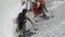 dhaka bangladesh 16th june 2021. Asian construction worker on building site.