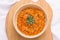 Dhal traditional vegetarian indian boiled bean soup