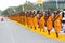 Dhammachai Dhutanga Pilgrimage Walk, 2013 in Bangkok