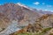 Dhankar monastry perched on a cliff in Himalayas, India