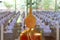 Dharma practice of Buddhists in temples