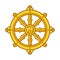 Dharma Wheel symbol