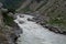 Dhauliganga is one of the six source streams of the Ganges river, Uttarakhand, India