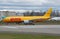 DHL Aerologic Boeing 777 freighter cargo landing