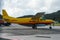 DHL Cessna 208B plane on tarmac at Remy de Haenen Airport also known as Saint Barthelemy Airport