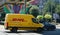 DHL delivery van