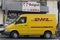 DHL truck on the street Buenos Aires Agentina Latin America South America NICE